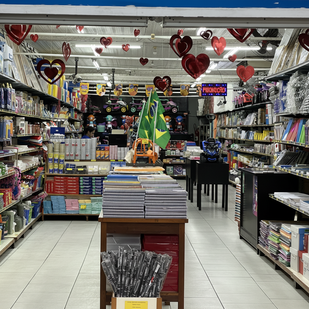 Papelaria Santa Cruz Bazar Alva - Canetas em gel